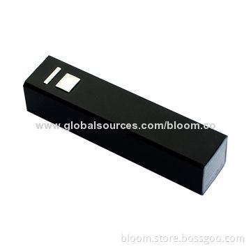 Promotional Metal USB Battery Charger for iPhone, 2,200/2,600mAhNew